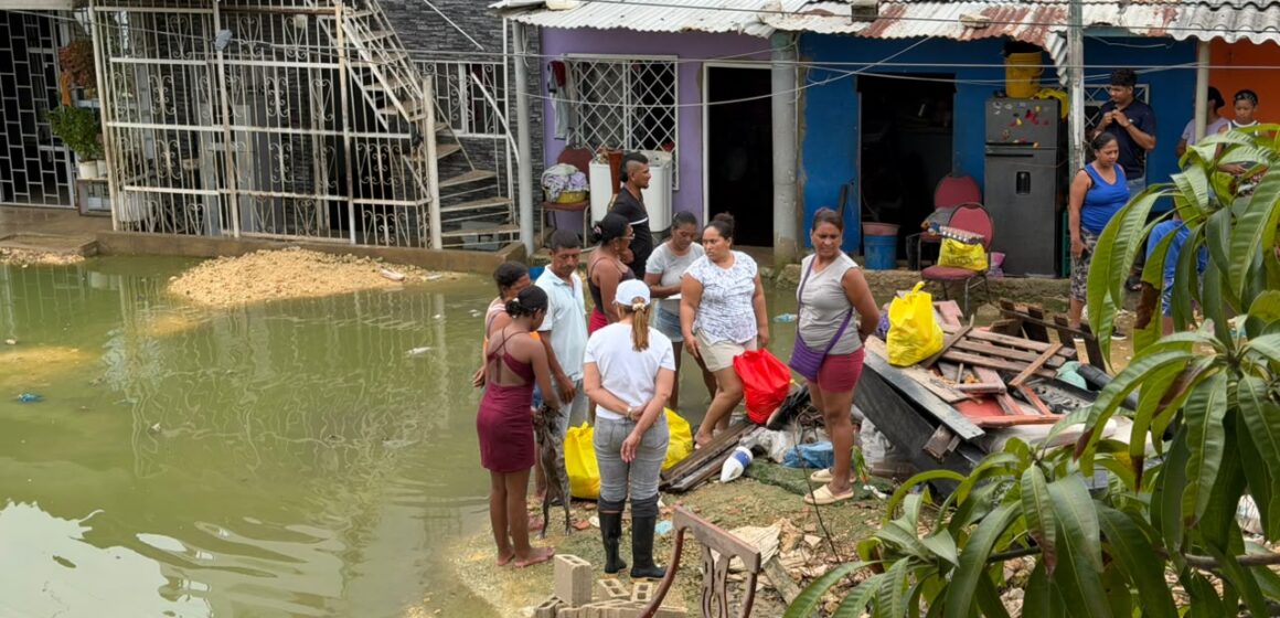 TURBACO RESPONDE A LA EMERGENCIA INVERNAL: MÁS DE 250 FAMILIAS AFECTADAS